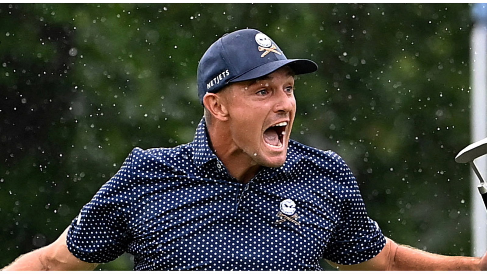 Tour pro SLAMS merch Bryson DeChambeau selling in honour of LIV Golf 58